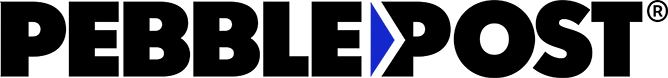 PebblePost logo.